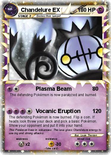Pokemon Chandelure EX