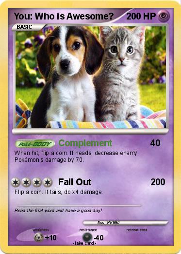 Pokemon You: Who is Awesome?