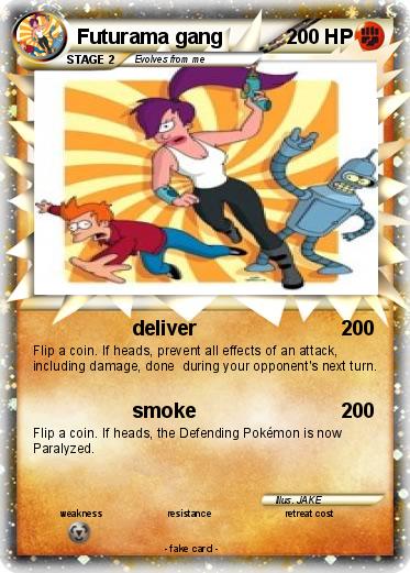 Pokemon Futurama gang