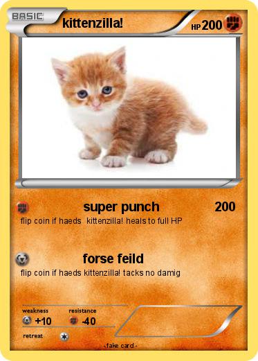 Pokemon kittenzilla!