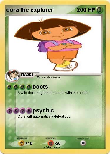 Pokemon dora the explorer