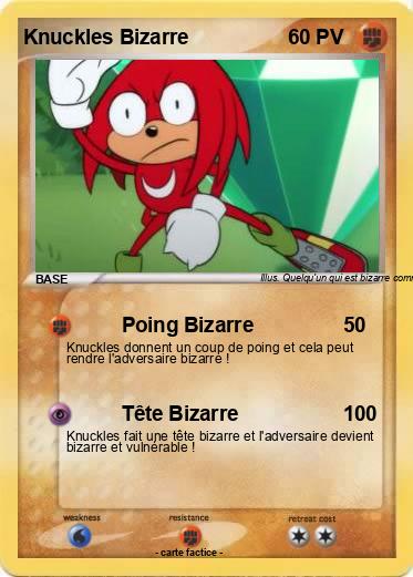 Pokemon Knuckles Bizarre