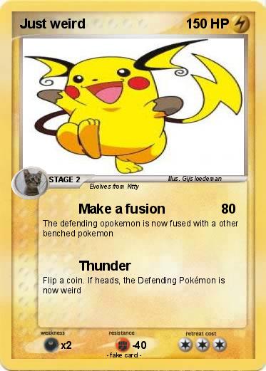 Pokemon Just weird