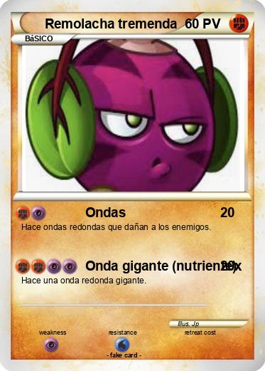 Pokemon Remolacha tremenda