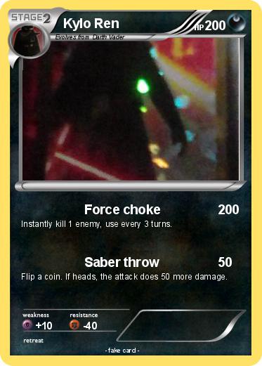 Pokemon Kylo Ren