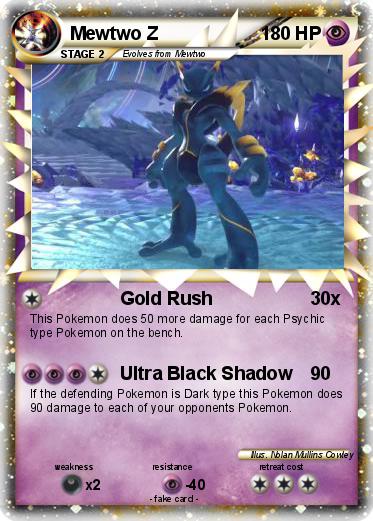 Pokemon Mewtwo Z