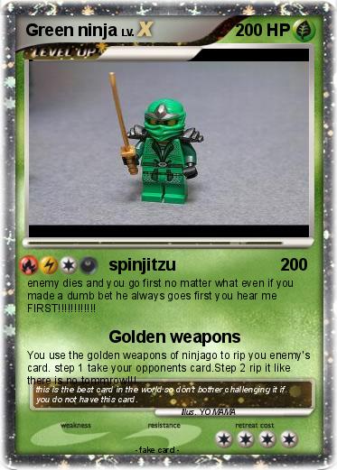 Pokemon Green ninja
