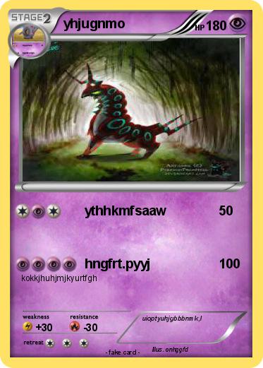 Pokemon yhjugnmo