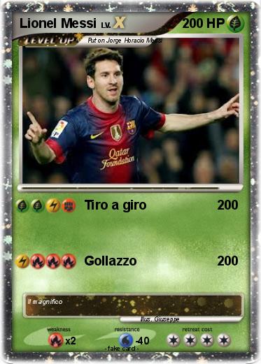 Pokemon Lionel Messi