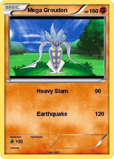 Pokemon Mega Groudon