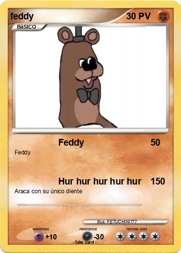 Pokemon feddy