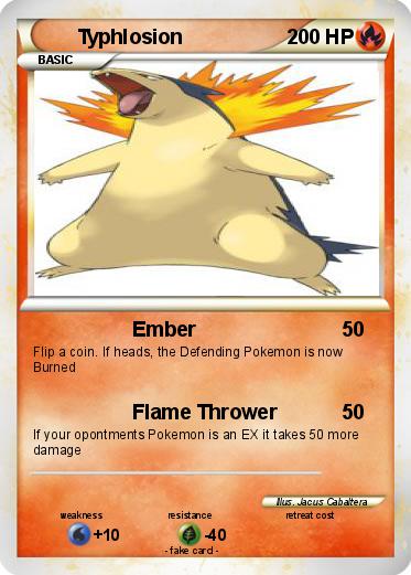 Pokemon Typhlosion