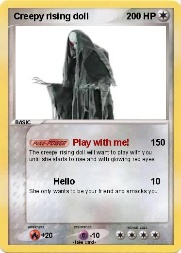 Pokemon Creepy rising doll