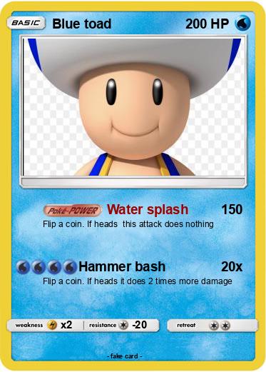 Pokemon Blue toad