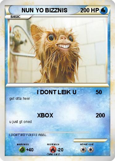 Pokemon NUN YO BIZZNIS