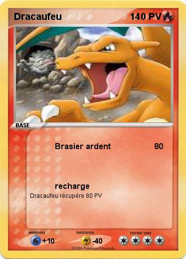 Pokemon Dracaufeu