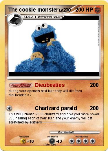 Pokemon The cookie monster