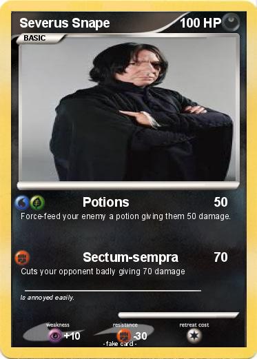 Pokemon Severus Snape