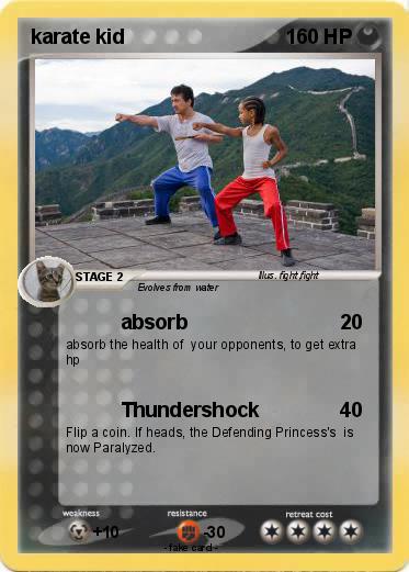 Pokemon karate kid