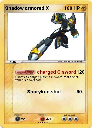 Pokemon Shadow armored X
