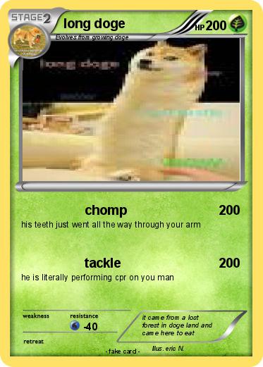Pokemon long doge