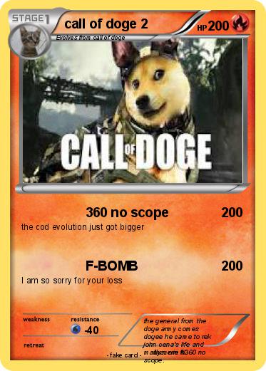 Pokemon call of doge 2