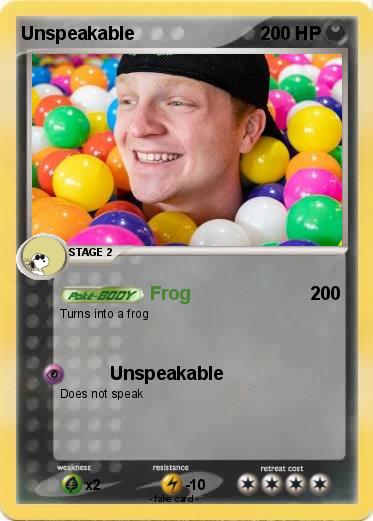 Pokemon Unspeakable