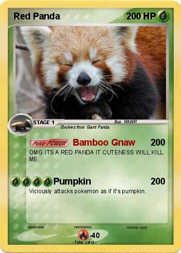 Pokemon Red Panda