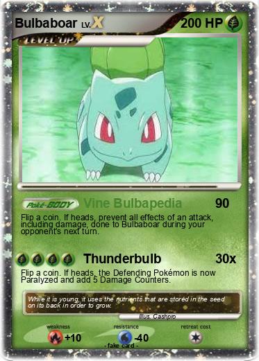 Pokemon Bulbaboar