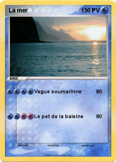Pokemon La mer