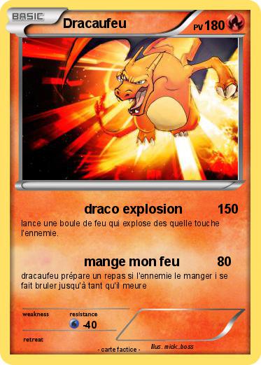 Pokemon Dracaufeu