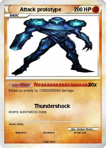Pokemon Attack prototype