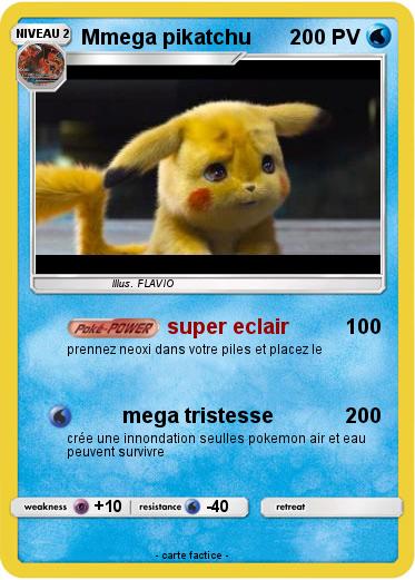 Pokemon Mmega pikatchu