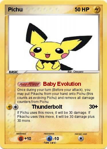 Pokemon Pichu