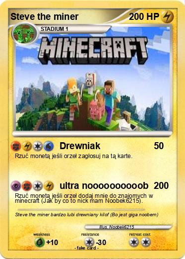 Pokemon Steve the miner