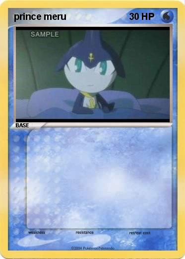 Pokemon prince meru