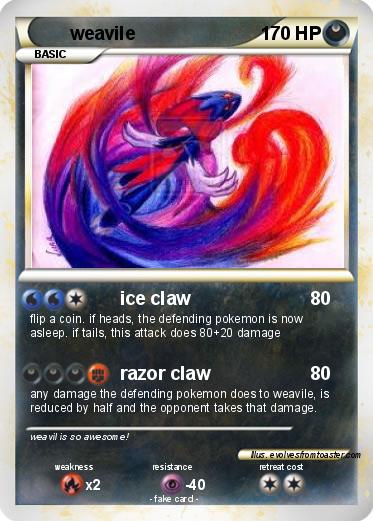 Pokemon weavile