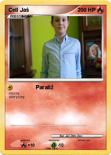 Pokemon Cell Jaś