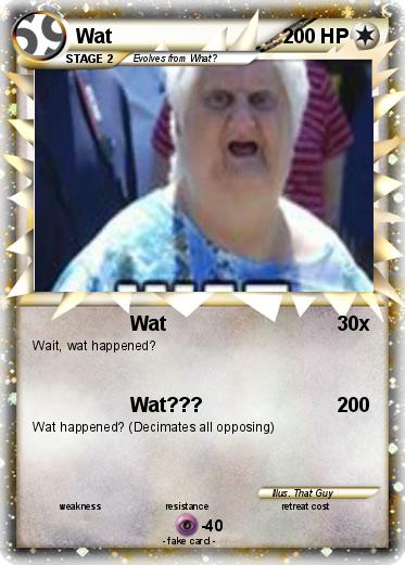 Pokemon Wat