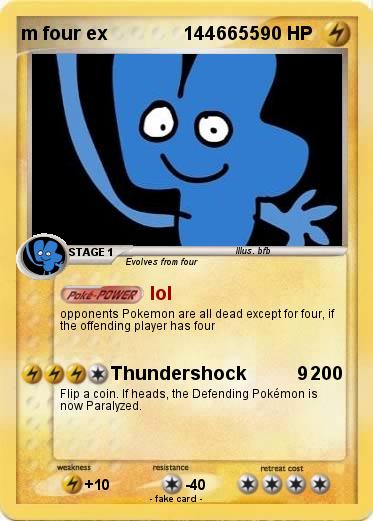 Pokemon m four ex               1446655