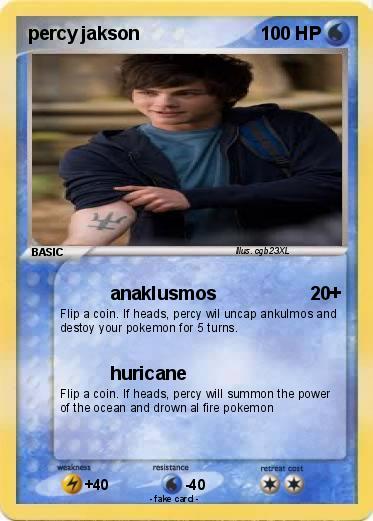 Pokemon percy jakson