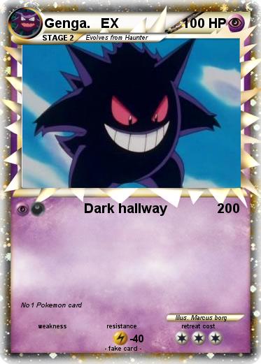 Pokemon Genga.   EX