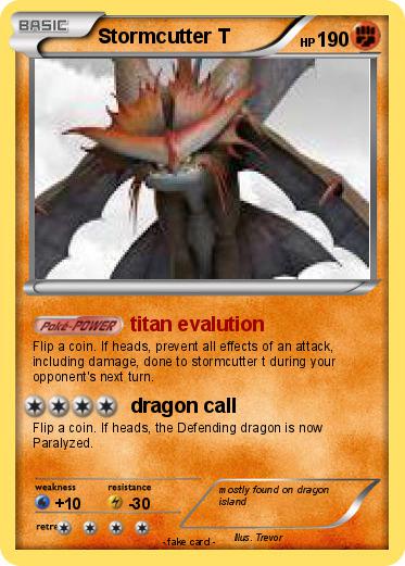 Pokemon Stormcutter T