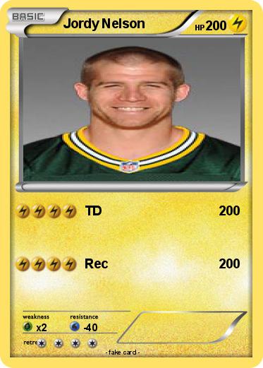 Pokemon Jordy Nelson