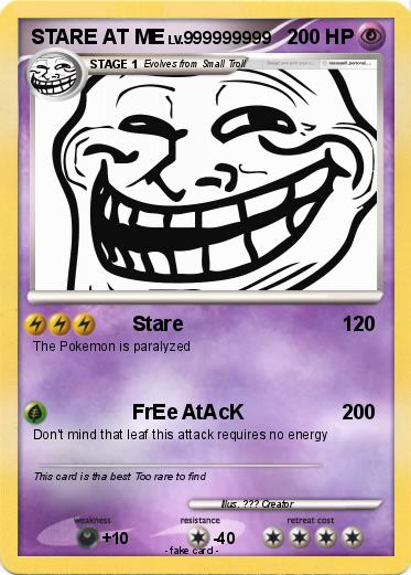 Pokemon STARE AT ME