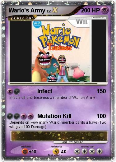 Pokemon Wario's Army