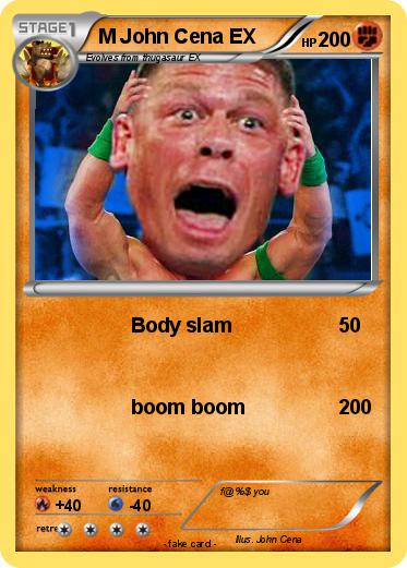 Pokemon M John Cena EX