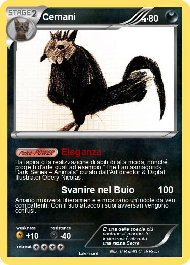 Pokemon Cemani