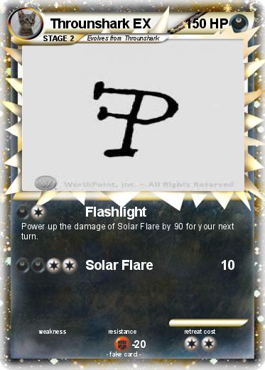 Pokemon Throunshark EX