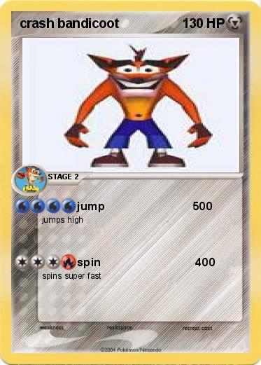 Pokemon crash bandicoot